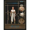 Komar Wandbild Star Wars Toy Rey 50 x 70 cm