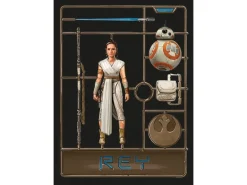 Komar Wandbild Star Wars Toy Rey 50 x 70 cm