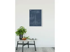 Komar Wandbild Star Wars X-Wing 30 x 40 cm