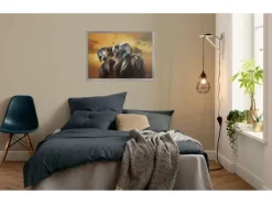 Komar Wandbild Star Wars The Mandalorian Line Up 30 cm x 40 cm Gelb