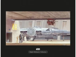 Komar Wandbild Star Wars Hangar 50 x 40 cm