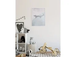 Komar Wandbild Wild and Free Fox 30 cm x 40 cm
