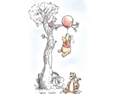Komar Wandbild Winnie Pooh Hang on 40 x 50 cm