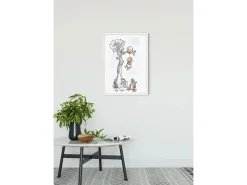 Komar Wandbild Winnie Pooh Hang on 40 x 50 cm