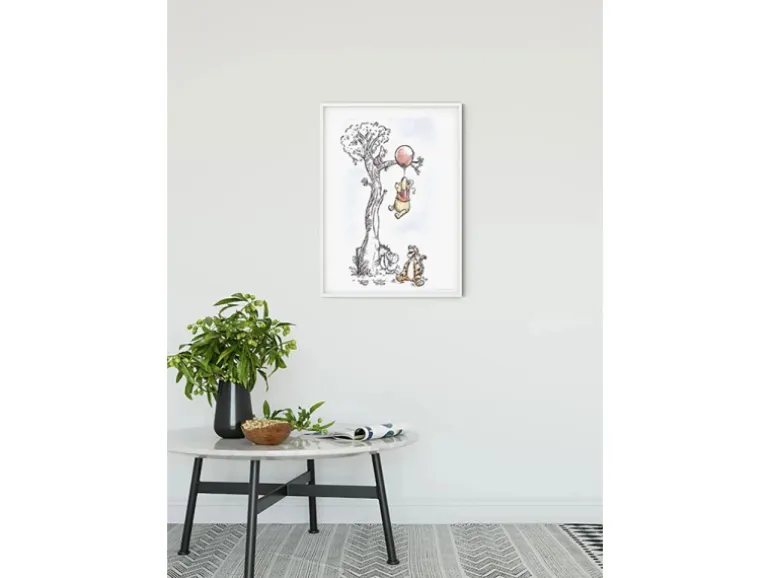 Komar Wandbild Winnie Pooh Hang on 40 x 50 cm
