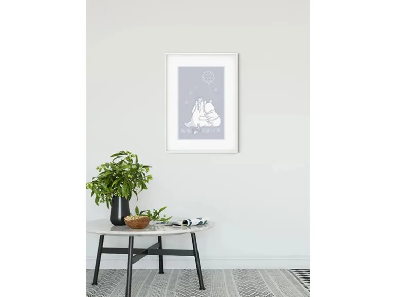 Komar Wandbild Winnie Pooh Balloon 40 x 50 cm