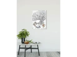 Komar Wandbild Winnie Pooh Playground 50 x 70 cm