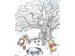 Komar Wandbild Winnie Pooh Playground 30 x 40 cm