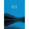 Komar Wandbild Word Lake Blue 50 x 70 cm