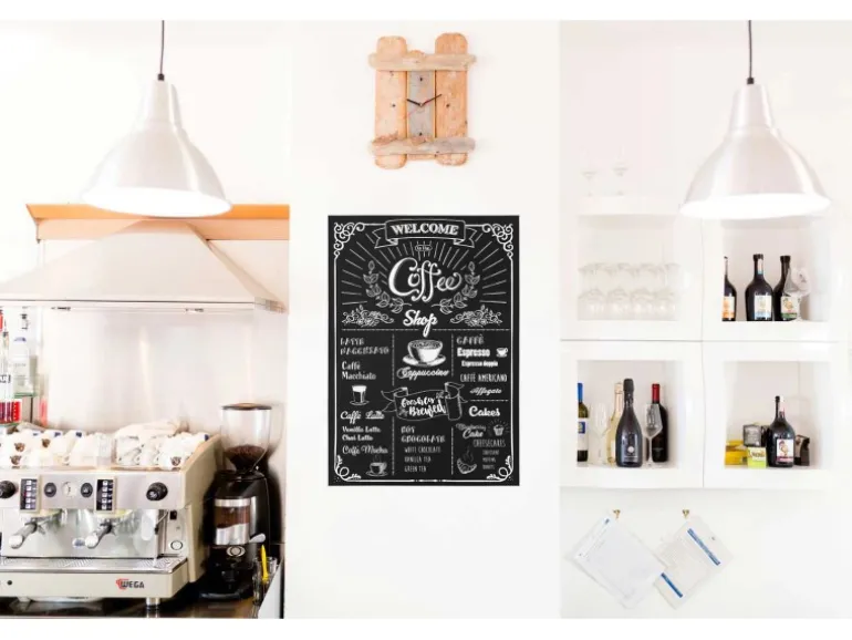 Komar Wandsticker Coffeeshop 70 cm x 50 cm
