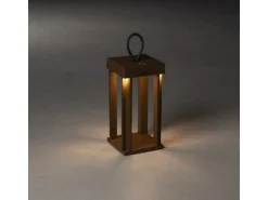 Konstsmide LED-Laterne Cannes Rostfarben 42 cm x 15 cm x 15 cm