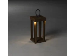 Konstsmide LED-Laterne Cannes Rostfarben 42 cm x 15 cm x 15 cm