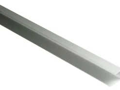 Kovalex Alu-Seitenabschluss (Einfassprofil / U-Profil) 2,8 cm x 2,7 cm x 250 cm