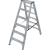 Krause Doppelleiter Stabilo 2 x 6 Stufen 225 kg