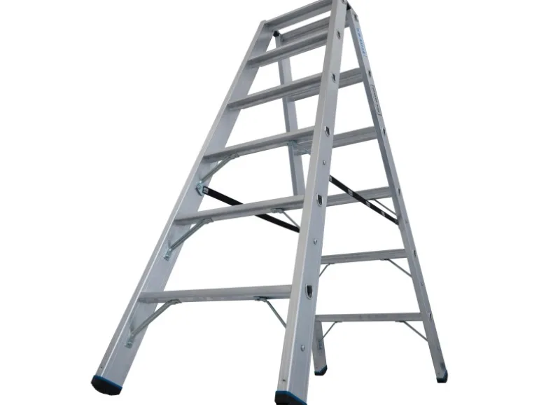 Krause Doppelleiter Stabilo 2 x 6 Stufen 225 kg