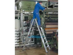 Krause Doppelleiter Stabilo 2 x 8 Stufen 190 cm x 60 cm x 160 cm