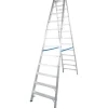 Krause Doppelleiter Stabilo 2 x 12 Stufen 280 cm x 75 cm x 235 cm