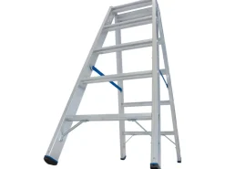 Krause Doppelleiter Stabilo 2 x 5 Stufen 120 cm x 50 cm x 105 cm