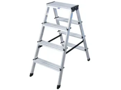 Krause Dopplo Stufen Doppelleiter 2x4 Stufen