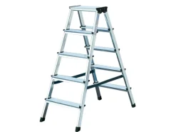 Krause Dopplo Stufen-Doppel-Leiter 2 x 5 Stufen
