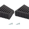 Krause Fußkappe für Klapptritte & Stufen-Steh-Leitern 2 Stück 50x20 mm