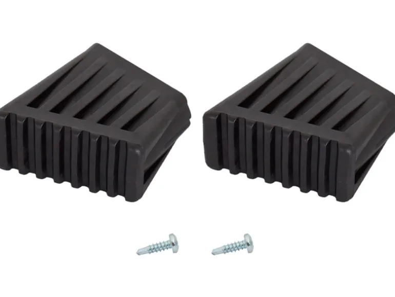 Krause Fußkappe für Klapptritte & Stufen-Steh-Leitern 2 Stück 40x20 mm