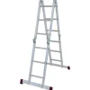 Krause Gelenkleiter Corda 4 x 3 Sprossen und Plattform