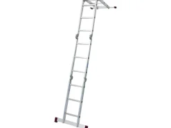 Krause Gelenkleiter Corda 4 x 3 Sprossen und Plattform