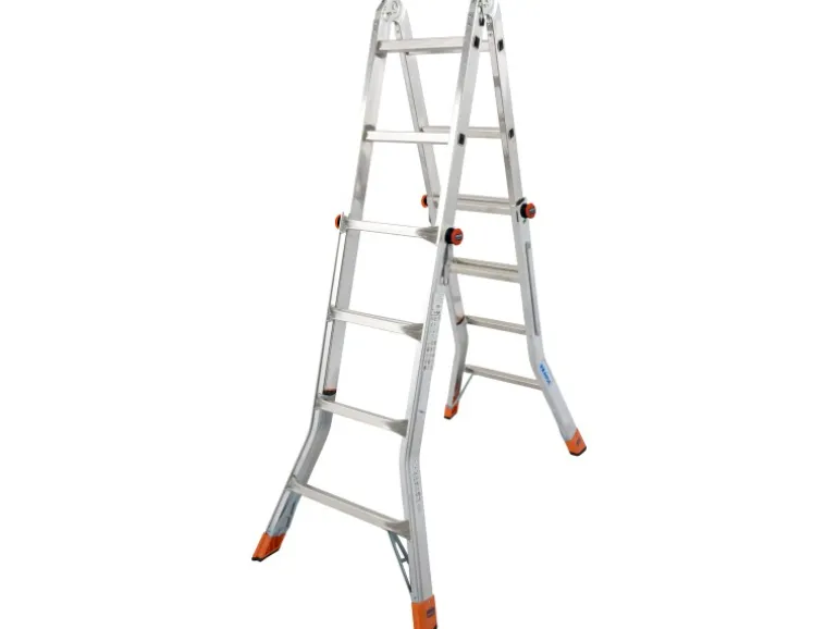 Krause Gelenk-Teleskopleiter Monto TeleMatic 4 x 4 Sprossen