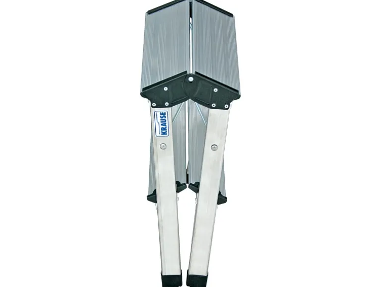 Krause Klapptritt Treppy 2 x 2 Stufen 45 cm x 40 cm x 50 cm Alu