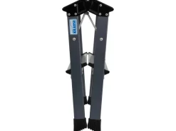 Krause Klapptritt Treppy 2 x 2 Stufen 45 cm x 40 cm x 50 cm Eloxiert
