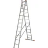 Krause Mehrzweckleiter Dubilo 2 x 12 Sprossen 585 cm x 97 cm x 157 cm