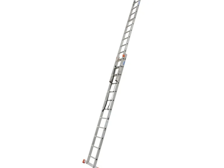 Krause Mehrzweckleiter Dubilo 2 x 12 Sprossen 585 cm x 97 cm x 157 cm