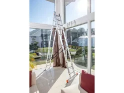 Krause Mehrzweckleiter Dubilo 2 x 12 Sprossen 585 cm x 97 cm x 157 cm