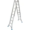Krause Stabilo Sprossen-Gelenk-Teleskop-Leiter 4 x 5 Sprossen