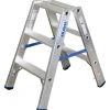 Krause Stabilo Stufen-Doppel-Leiter 2 x 3 Stufen
