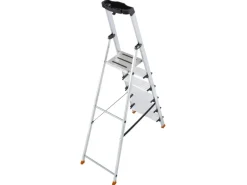 Krause Stehleiter Sepuro 6 Stufen 190 cm x 50 cm x 115 cm
