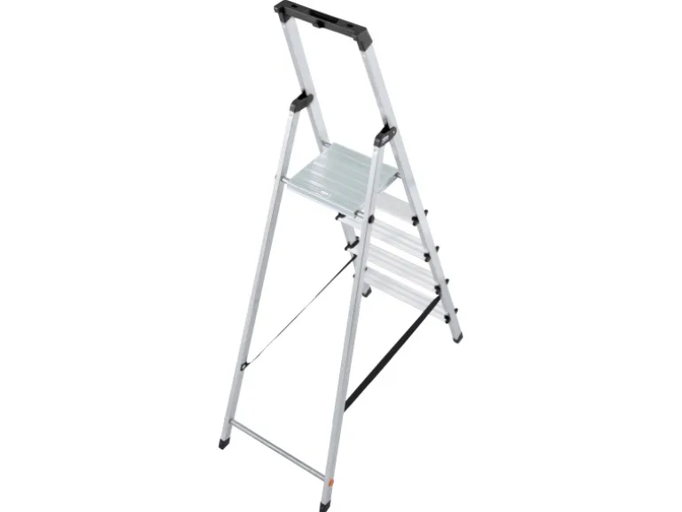 Krause Stehleiter Solidy 5 Stufen 165 cm x 47 cm x 96 cm
