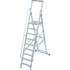 Krause Stehleiter Stabilo mit Großer Plattform 12 Stufen 380 x 111 cm x 240 cm