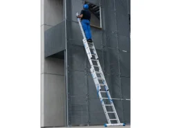 Krause Vielzweckleiter Stabilo +S 3 x 8 Sprossen/Stufen 490 x 97 x 183 cm