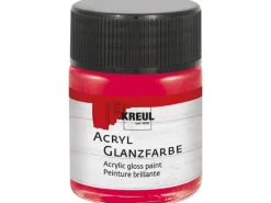 Kreul Acryl Farbe Glänzend Dunkelrot 50 ml