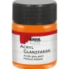 Kreul Acryl Farbe Glänzend Orange 50 ml