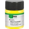 Kreul Acryl Farbe Matt Gelb 50 ml