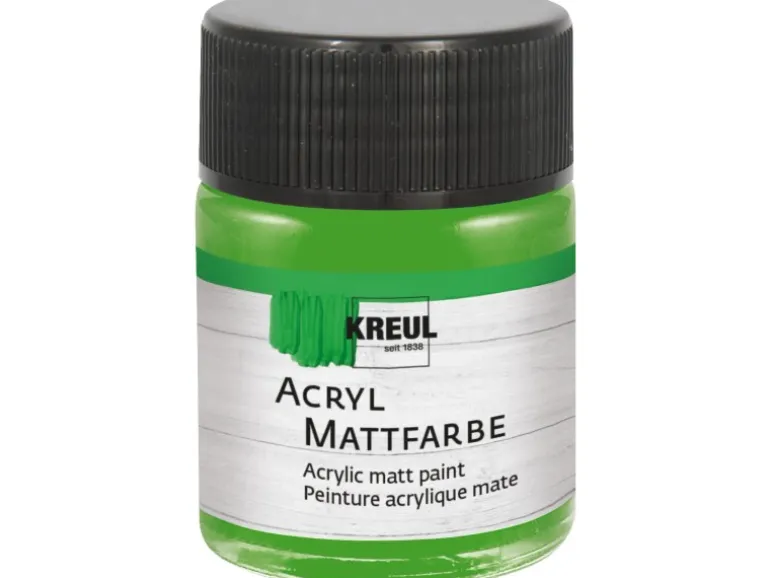 Kreul Acryl Farbe Matt Hellgrün 50 ml