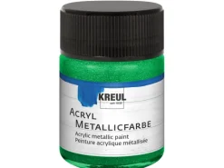 Kreul Acryl Farbe Metallic Grün 50 ml