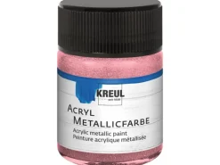 Kreul Acryl Farbe Metallic Rosa 50 ml