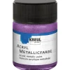 Kreul Acryl Farbe Metallic Flieder 50 ml