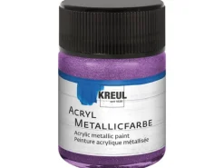 Kreul Acryl Farbe Metallic Flieder 50 ml