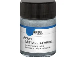 Kreul Acryl Farbe Metallic Silber 50 ml