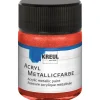 Kreul Acryl Farbe Metallic Rot 50 ml